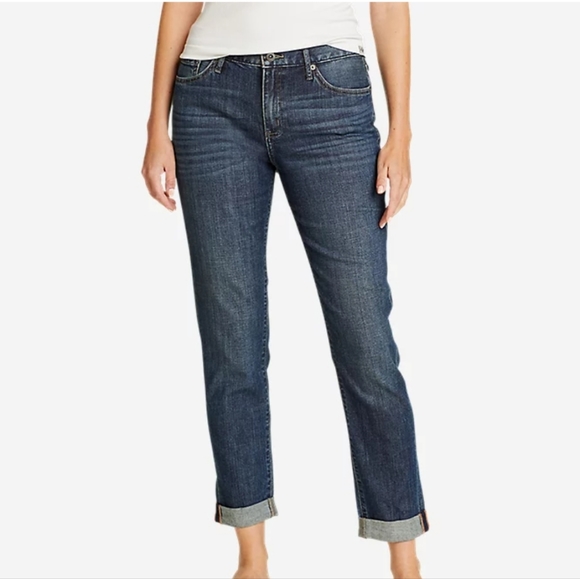 Eddie Bauer Denim - Boyfriend Jeans - Slim Leg Size 10